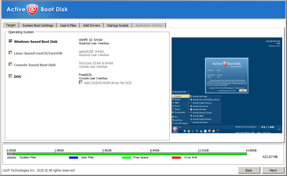 download active boot disk free