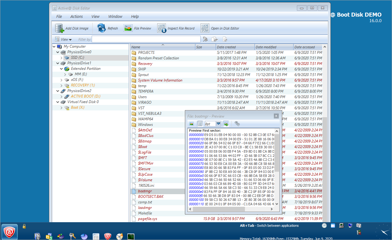 windows xp boot disk utilities