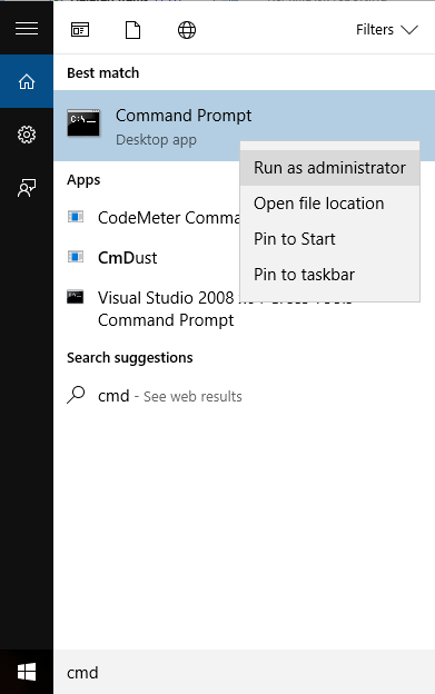 Using the Windows Search Bar